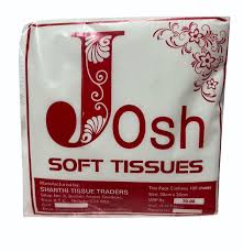 JOSH ORANGE SOFT TISSUES 100NOS